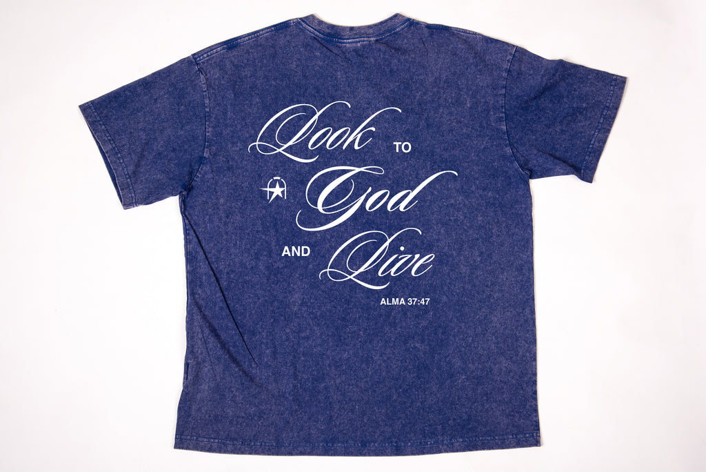 Look to God and Live Boxy Tee