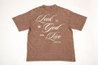 Look to God and Live Boxy Tee