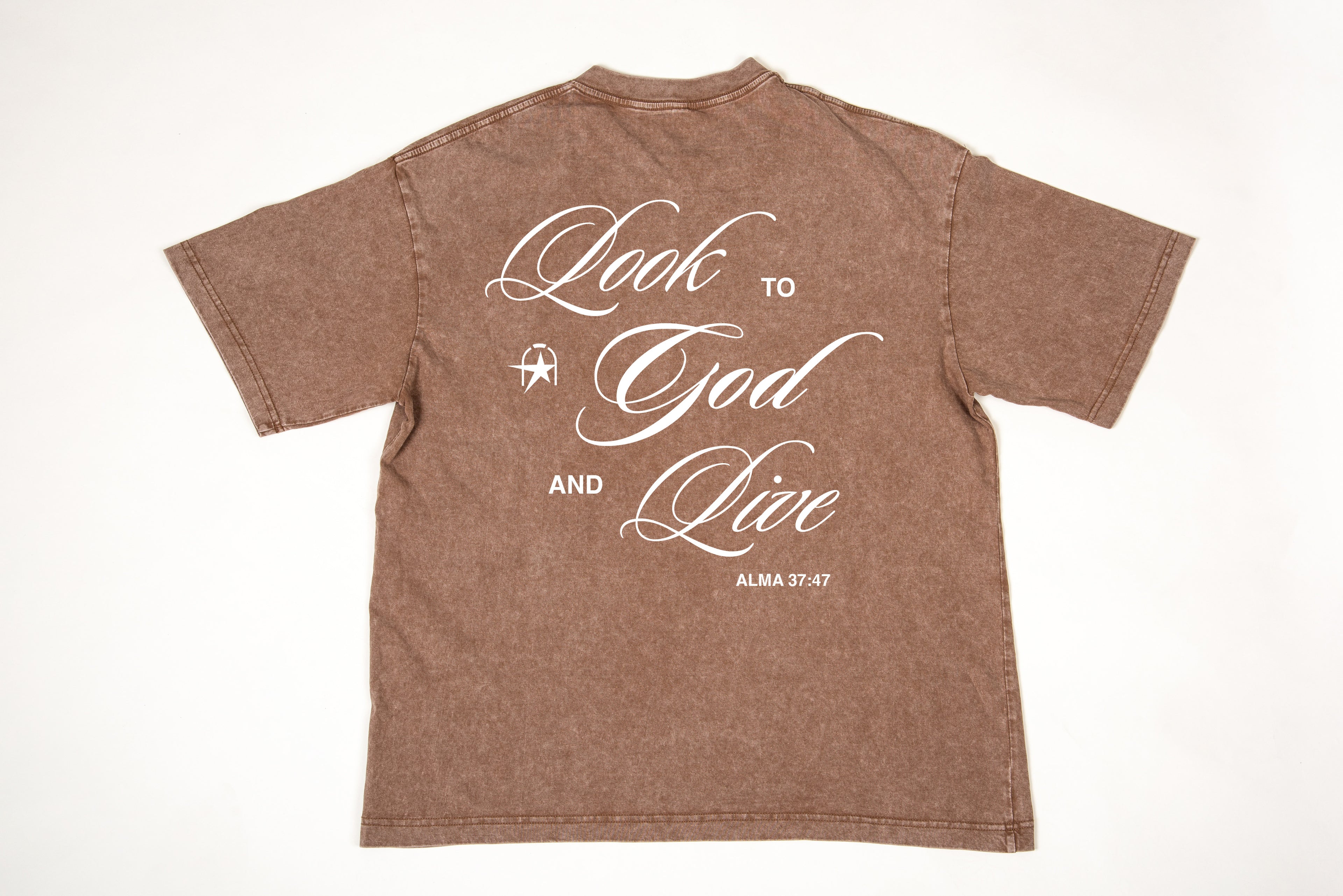 Look to God and Live Boxy Tee