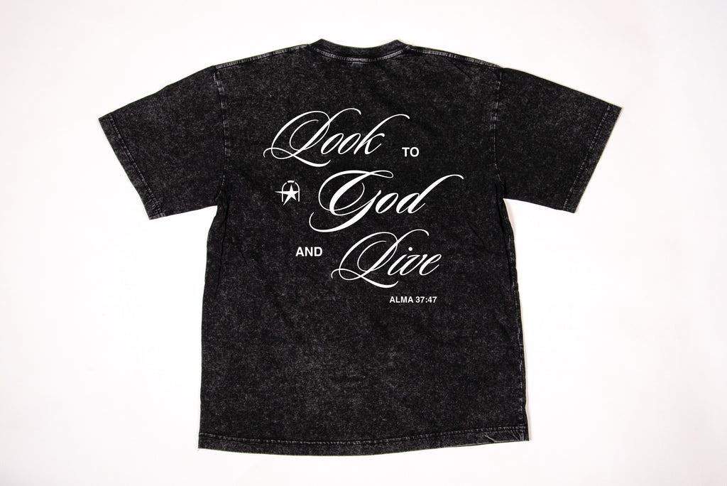 Look to God and Live Boxy Tee
