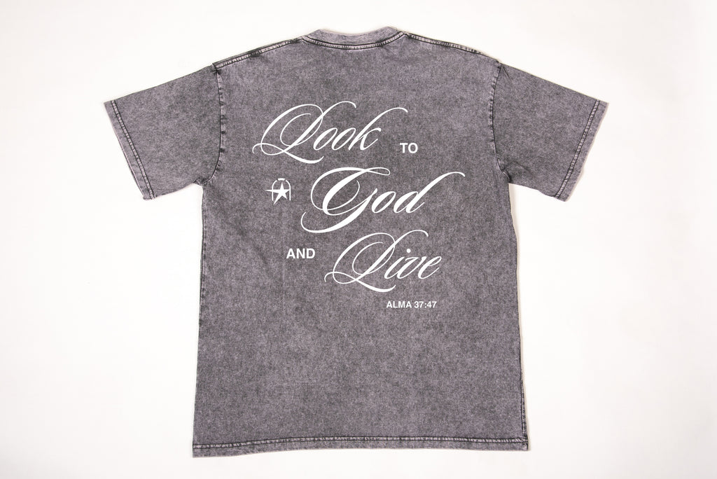 Look to God and Live Boxy Tee